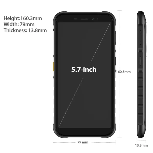 Ulefone Armor X8 Unlocked Rugged Waterproof Smartphone Android10 5.7-inch Cell Phone 4gb 64gb Octa-core Nfc 4g Lte Mobile Phone - Image 4