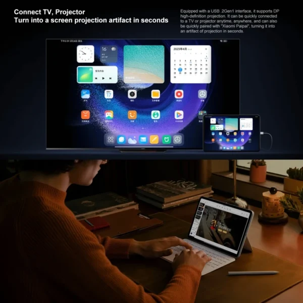 Factory Cheaper Price Xiaomi Pad 6 Tablet 11.0 Inch Big Screen 8GB+128GB 8840mAh Battery Xiaomi Mi Tablets PC Kids Study Machine - Image 5