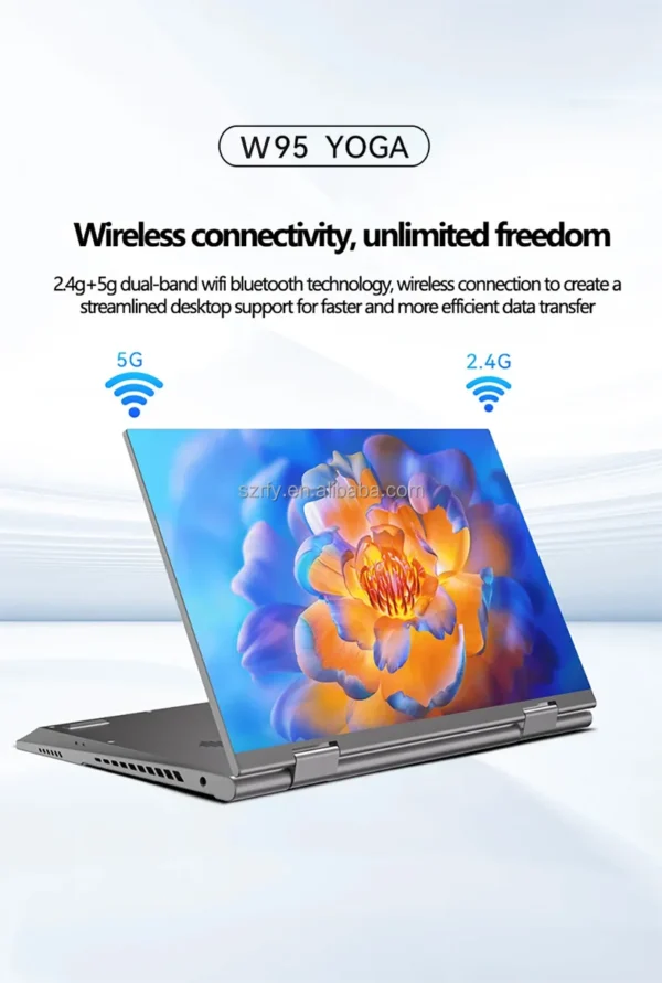 11 Inch Wholesale New YOGA Touchscreen Win 11 Intel Celeron N95 16GB RAM 512GB ROM Touch Screen Portable 2 in 1 Tablet Laptop - Image 3