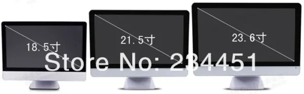 Ultra Thin Win 10 AIO 18.5 Inch Intel Core CPU All-in-one PC 2GB 4GB 8GB 500G 1TB Desktop Laptop All in One PC I7 Computer H61 - Image 5