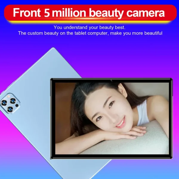 Tablet 10.1 Inch 4GB Ram 128GB Rom Android 10.0 Wifi Full Screen Android Tablet 4g Phone Tablet with Dual SIM Card - Image 3