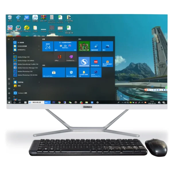 Hystou 23.8-Inch DDR4 64GB All-in-One PC Gaming Computer Core I5 7820HK Desktop with LCD Display - Image 6