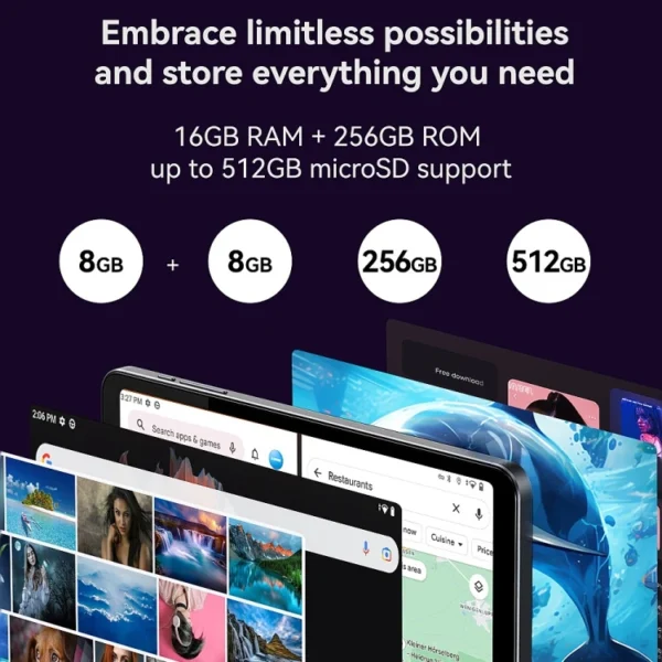 Original ALLDOCUBE IPlay 50 Mini Pro 8GB 256GB 8.4 Inch Android 13 Helio G99 Octa Core 4G LTE Tablet - Image 5