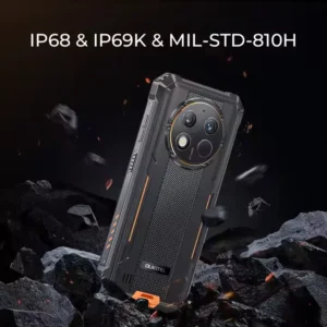 Original Oukitel G1 6.52 Inch HD 6G+256G Android 14 Mobile Phone 10600 MAh Big Battery IP68 Waterproof Rugged Smartphones